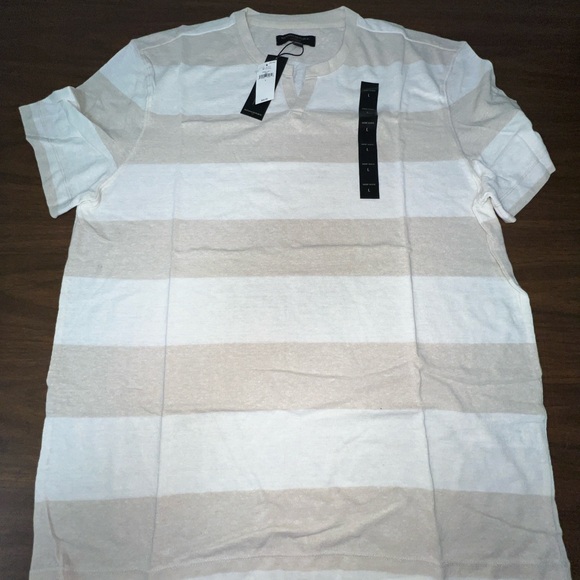 Men’s sz Large Banana Republic Linen blend short sleeve shirt - Picture 1 of 1